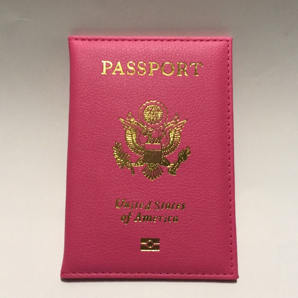 Hot Pink Passport Cover